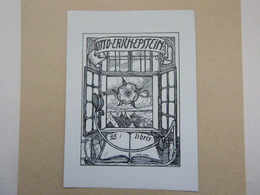 Ex-libris Illustré Début XXème - OTTO ERICH EPSTEIN - Bookplates