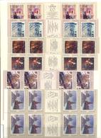 1975. USSR/Russia, Birth Centenaries Of Soviet Painters, 8 Sets Se-tenant - 1/2 Sheets, Mint/** - Ongebruikt