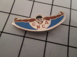 816b Pin's Pins / Beau Et Rare / THEME : SPORTS / NATATION CNCA CLUB NAGE PAPILLON - Natation