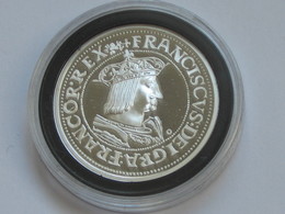 FRANCOIS 1er - TESTON  -  Magnifique Reproduction En Argent   **** EN ACHAT IMMEDIAT **** - 1515-1547 Francis I