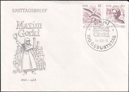 DDR 1968 Mi-Nr. 1351/52 FDC - 1950-1970