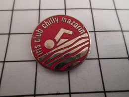 816b Pin's Pins / Beau Et Rare / THEME : SPORTS / NATATION IRIS CLUB CHILLY MAZARIN - Natation