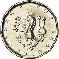 Monnaie, République Tchèque, 2 Koruny, 2010, TTB, Nickel Plated Steel, KM:9 - Czech Republic