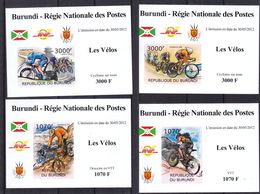 VTT - Cyclisme - Burundi - COB 1674 / 7 ** - NON Dentelé - En Petites Feuilles - Valeur 37 € +++ - BTT