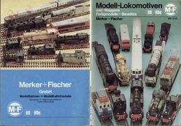 Catalogue Merker + Fischer 1977 Modelle Bauteile HO HOe - Allemand