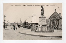 - CPA ORLÉANS (45) - Place Dauphine Et Statue De Jeanne D'Arc Guerrière - Edition P. A. 152 - - Orleans