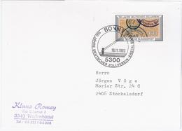 Germany Deutschland 1983 FDC, 150 Jahre Deutscher Zollverein, German Customs Association, Custom, Bonn - 1981-1990