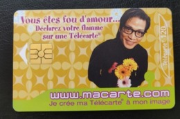 Telecarte France Publique 2001 Macarte - Fou D Amour Homme - 2001