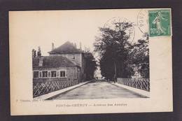 CPA Isère 38 Pont De Chéruy  Circulé - Pont-de-Chéruy