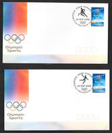 AUSTRALIA 22 COVER WITH DIFFERENT STAMPS OF THE OLIMPICS 2000 SYDNEY NSW 2000 OLIMPIADI - Poststempel