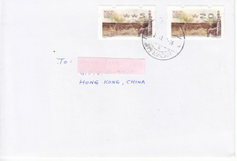 Macau, Macao, 2013, World Heritage, ATM (Printed With Font B) On Cover Sent From Macau To Hong Kong, Good Condition. - Storia Postale
