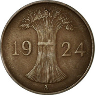 Monnaie, Allemagne, République De Weimar, Rentenpfennig, 1924, Berlin, TTB - 1 Renten- & 1 Reichspfennig