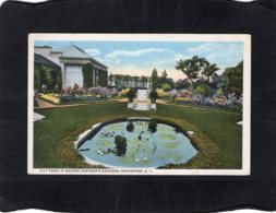 92801     Stati  Uniti,    Lily  Pond In George Eastman"s  Gardens,  Rochester,  N. Y.,  NV(scritta) - Rochester