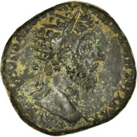 Monnaie, Marc Aurèle, Dupondius, 161, Rome, TTB, Bronze, RIC:937 - Les Antonins (96 à 192)