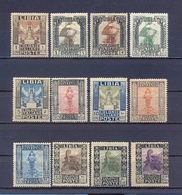 LIBIA/LIBYA 1921 - Antiquity - Italian Occupations - Stamps 12v  - Complete Set - Libya