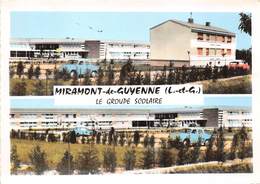 47-MIRAMONT-DE-GUYENNE- LE GROUPE SCOLAIRE - MULTIVUES - Autres & Non Classés