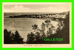 GASPÉ NORD, QUÉBEC - VUE DU VILLAGE DE STE YVONNE - SY1 - PUB. BY H.V. HENDERSON - - Gaspé