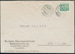 Finlande - Timbre De Poste Militaire N° 4 Sur Enveloppe De Vaajakoski Pour Copenhagen 26-X-1944 - B/TB - - Militares