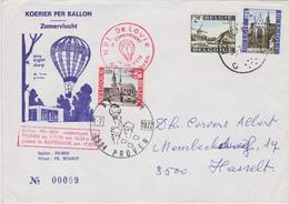 Koerier Per Ballon / Zomervlucht 8994-Proven 1-7-1972 >> Kortemark - Storia Postale