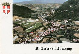 SAINT JEOIRE EN FAUCIGNY VUE PANORAMIQUE BLASON - Saint-Jeoire