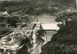 GENISSIAT LE BARRAGE SUR LE RHONE VUE GENERALE AERIENNE - Génissiat