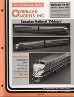 Catalogue - Revue OVERLAND MODELS MAIL Bulletin 119 1998 - Inglese