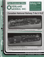 Catalogue - Revue OVERLAND MODELS MAIL Bulletin 128 2000 Canada - Englisch