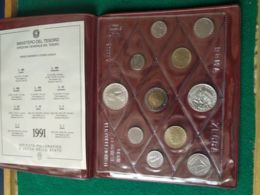 ITALIA DIVISIONALE ANNO 1991 - Mint Sets & Proof Sets