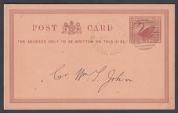 1893. WESTERN AUSTRALIA. ONE HALF-PENNY POST CARD (FREMANTLE MUNICIPALITY.) FREMANTLE... () - JF321620 - Cartas & Documentos