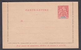 1892. SAINT-PIERRE-MIQUELON. CARTE -LETTRE 10 C.  () - JF321825 - Lettres & Documents