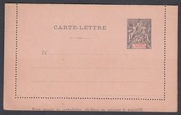 1894. SAINT-PIERRE-MIQUELON. CARTE -LETTRE 25 C. Black  () - JF321841 - Lettres & Documents