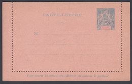 1901. SAINT-PIERRE-MIQUELON. CARTE -LETTRE 25 C. Blue  () - JF321845 - Covers & Documents