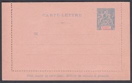 1901. SAINT-PIERRE-MIQUELON. CARTE -LETTRE 25 C. Blue  () - JF321848 - Storia Postale