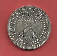 1 Mark , ALLEMAGNE , Cupro-Nickel , 1956 F , N° KM # 110 - 1 Marco