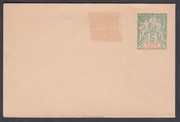 1898. SAINT-PIERRE-MIQUELON. ENVELOPE 5 C.  115 X 75 Mm. Tape-spot. () - JF321887 - Storia Postale