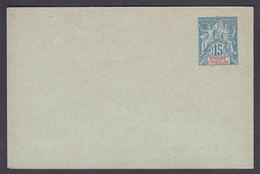 1900. SAINT-PIERRE-MIQUELON. ENVELOPE 15 C. Blue 115 X 75 Mm. () - JF321891 - Lettres & Documents