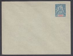 1900. SAINT-PIERRE-MIQUELON. ENVELOPE 15 C. Blue 122 X 95 Mm. () - JF321895 - Storia Postale