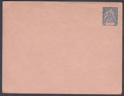 1901. SAINT-PIERRE-MIQUELON. ENVELOPE 25 C. Blue. 145 X 112 Mm.  () - JF321929 - Storia Postale