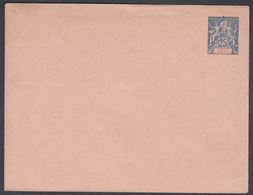 1901. SAINT-PIERRE-MIQUELON. ENVELOPE 25 C. Blue. 145 X 112 Mm.  () - JF321931 - Storia Postale