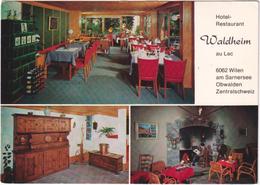 Hotel Restaurant Waldheim Au Lac - Wilen Am Sarnersee - & Hotel - Autres & Non Classés