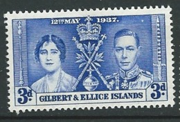 Gilbert Et Ellice   -  Yvert N°  37 *   -  Aab 27620 - Fiji (...-1970)
