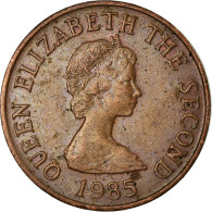 Monnaie, Jersey, Elizabeth II, Penny, 1985, TTB, Bronze, KM:54 - Jersey