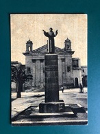 RAGUSA  PIAZZA CAPUCCINI E NUOVO MONUMENTO A S. FRANCESCO  1954 - Ragusa