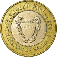 Monnaie, Bahrain, Hamed Bin Isa, 100 Fils, 2005, TTB, Bi-Metallic, KM:26 - Bahrain