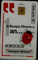 FRANCE 1995 PHONECARD LADYBUG USED VF!! - Andere & Zonder Classificatie