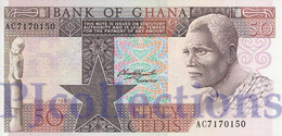 GHANA 50 CEDIS 1980 PICK 22b UNC - Ghana
