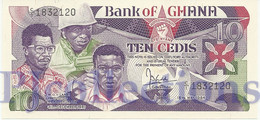 GHANA 10 CEDIS 1984 PICK 23a UNC - Ghana