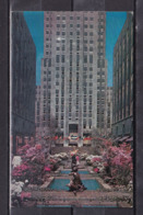 47O * NEW YORK CITY * ROCKEFELLER CENTER * THE CHANNEL GARDENS IN SPRING DRESS ** !! - Parchi & Giardini