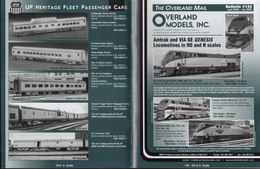 Catalogue - Revue OVERLAND MODELS MAIL Bulletin 135 2002 USA - Inglese