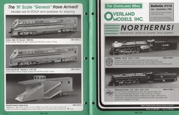 Catalogue - Revue OVERLAND MODELS MAIL OMI Bulletin 113 1996 - English